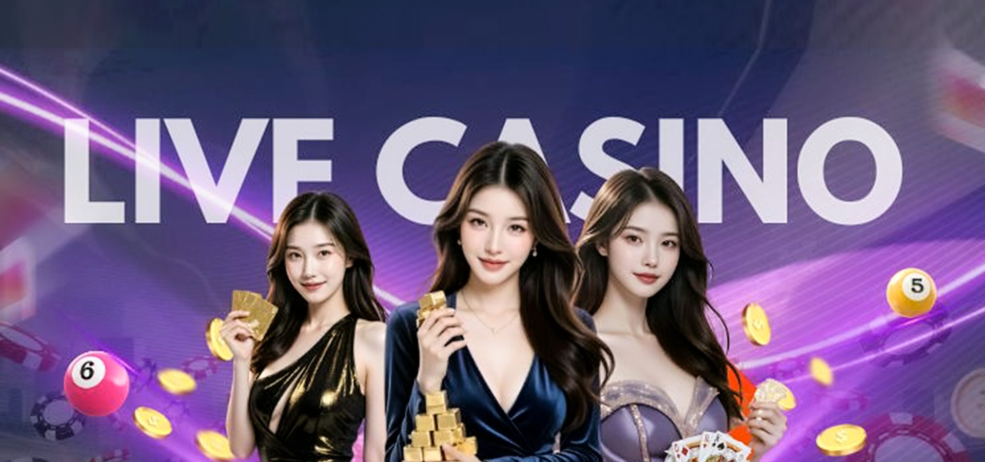 Original live casino banner